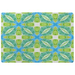 Benjamin Tate Design Green Optimal Boho Chic Rug in Natural - Size: Large - thumbnail 1