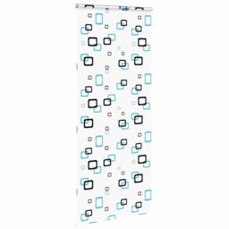 Berkfield Home Shower Roller Blind with Cassette 110x240 cm Fabric Width 106 cm in Black - thumbnail 4