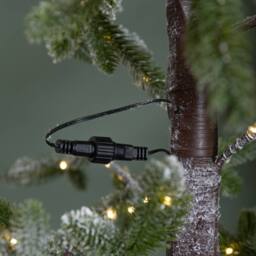 Samuel Alexander 5ft (1.5m) Green Snowy Noel Christmas Tree with Stand. White LEDs - thumbnail 7