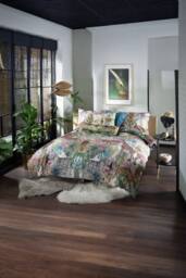 House of Norris Mozambique Velvet Mink Printed Cushion with Satin Piped Trim - Size: 50 cm x 50 cm - thumbnail 2