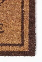 Homescapes Welcome Come Again Coir Doormat in Natural - Size: 40 cm x 70 cm - thumbnail 2