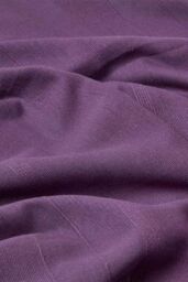Homescapes Cotton Rajput Ribbed Throw in Purple - Size: 225 cm x 255 cm - thumbnail 4