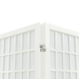 Berkfield Home Folding 6-Panel Room Divider Japanese Style 240x170 cm White - thumbnail 6