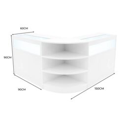 Monstershop Theseus LED Shop Counter Set LM60 & 2 x B900 - White - thumbnail 3