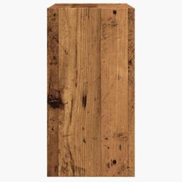 Berkfield Home Side Table Old Wood 50x26x50 cm Engineered Wood in Brown - Size: 50 x 26 x 50 cm - thumbnail 5