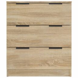 Berkfield Home Sideboard Sonoma Oak 60x30x70 cm Engineered Wood in Brown - Size: 60 x 30 x 70 cm - thumbnail 5