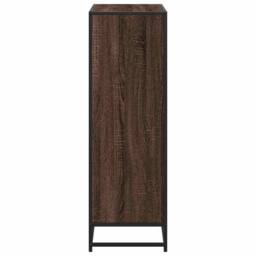 Berkfield Home Modern Book Cabinet Brown Oak 80.5x35x107.5 cm Engineered Wood - thumbnail 5