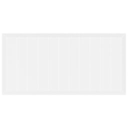 Berkfield Home Garden Table White 200x100x73 cm Poly Rattan - Size: 200 x 100 x 73 cm - thumbnail 7
