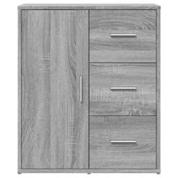 Berkfield Home Sideboard Grey Sonoma 60x31x70 cm Engineered Wood - Size: 60 x 31 x 70 cm - thumbnail 5