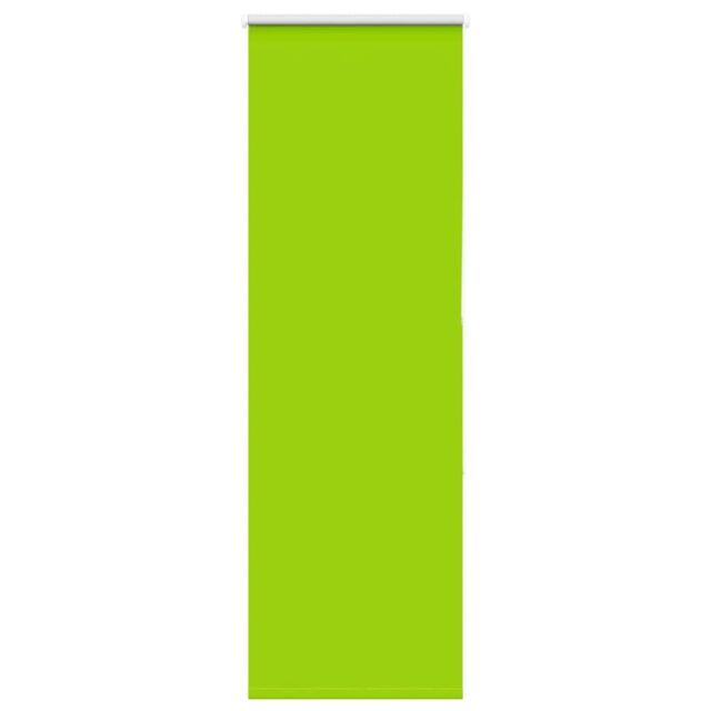 Berkfield Home Roller Blind Blackout Leaves Green 50x150 cm Fabric Width 45.7 cm Polyester - image 1