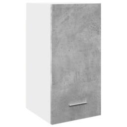 Berkfield Home Hanging Cabinet Lyon Concrete Grey 30x31x60 cm Engineered Wood - Size: 30 x 31 x 60 cm - thumbnail 3