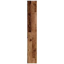 Berkfield Home Decorative Book Cabinet/Room Divider Old Wood 40x30x198 cm in Brown - Size: 40 x 30 x 198 cm - thumbnail 5