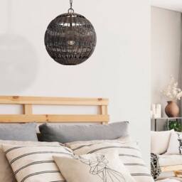 Netlighting Quoizel Lindendale Spherical Pendant Western Bronze IP44 1x E27 in Brown - thumbnail 5