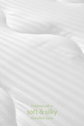 Snuggledown Luxurious Hotel Anti Allergy Mattress Topper in White - Size: King - thumbnail 5