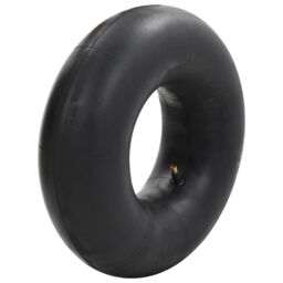 Berkfield Home Wheelbarrow Inner Tubes 2 pcs 15x6.00-6 Rubber in Black - thumbnail 3