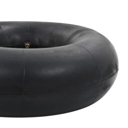 Berkfield Home Wheelbarrow Inner Tubes 2 pcs 15x6.00-6 Rubber in Black - thumbnail 5