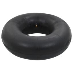 Berkfield Home Wheelbarrow Inner Tubes 2 pcs 15x6.00-6 Rubber in Black - thumbnail 4