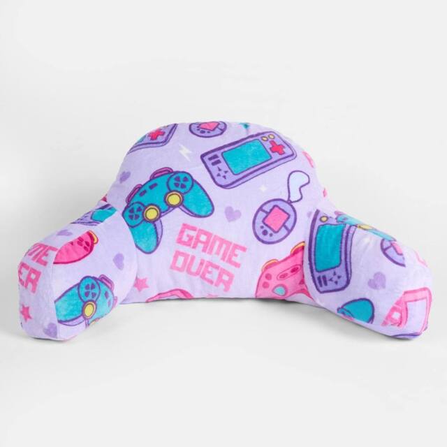 Havendro Lilac Gaming Cushion Bed Pillow Reading Gamer Soft Support - image 1