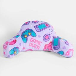 Havendro Lilac Gaming Cushion Bed Pillow Reading Gamer Soft Support - thumbnail 1
