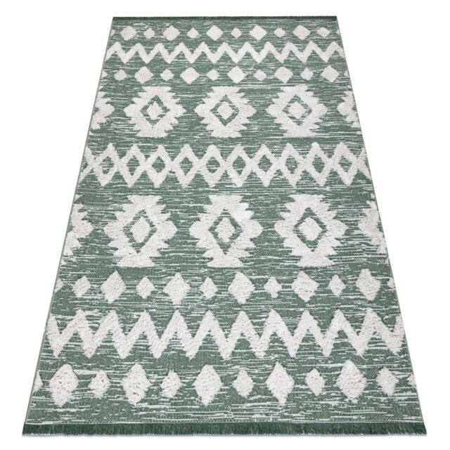 RugsX Moroc Rug in Green - Size: 117 cm x 170 cm - image 1