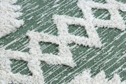 RugsX Moroc Rug in Green - Size: 117 cm x 170 cm - thumbnail 5