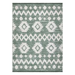 RugsX Moroc Rug in Green - Size: 117 cm x 170 cm - thumbnail 2