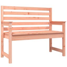 Berkfield Home Garden Bench 109x48x91.5 cm Solid Wood Douglas in Brown - thumbnail 2