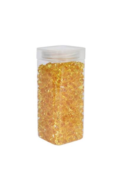 KDMD Small Yellow Acrylic Stone in Square Jar 320gr 2 Pack - image 1