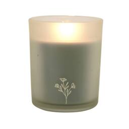 Sophia Lane Dune Petals Floral Candle - 100g in Light Blue - thumbnail 4