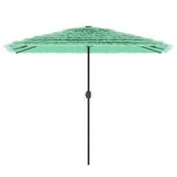 Berkfield Home Garden Parasol with Steel Pole Green 300x200x250 cm - Size: 300 x 200 x 250 cm - thumbnail 3