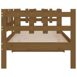 Berkfield Home Beautiful Day Bed Honey Brown 90x200 cm Solid Wood Pine - thumbnail 9