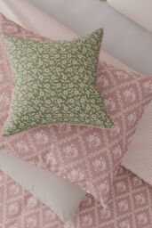 Helena Springfield 'Meadow Posy' Cotton Duvet Cover Set in Pink - Size: Double - thumbnail 4