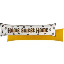 Furn Home Sweet Home Mosaic Velvet Draught Excluder - thumbnail 1