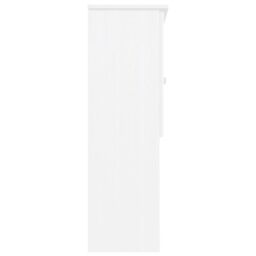 Berkfield Home Dresser Top ALTA White 77x30x92 cm Solid Wood Pine - Size: 77 x 30 x 92 cm - thumbnail 6