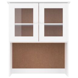 Berkfield Home Dresser Top ALTA White 77x30x92 cm Solid Wood Pine - Size: 77 x 30 x 92 cm - thumbnail 4