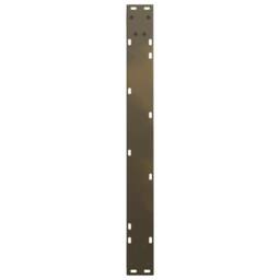 Berkfield Home Dining Table Legs V-Shape 2 pcs Natural Steel 90x(72-73.3) cm Steel in Bronze - thumbnail 7