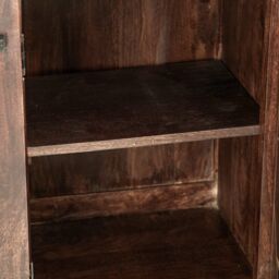 IH Design Jusleen Solid Mango Wood Large Sideboard in Brown - thumbnail 4