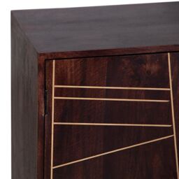IH Design Jusleen Solid Mango Wood Large Sideboard in Brown - thumbnail 5