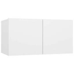 Berkfield Home 4 Piece TV Cabinet Set White Engineered Wood - thumbnail 5