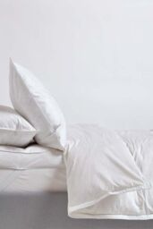Homescapes Luxury White Duck Down 10.5 Tog Autumn Duvet - Size: Single - thumbnail 3
