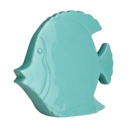 Orsina Turquoise Ceramic Fish - thumbnail 2