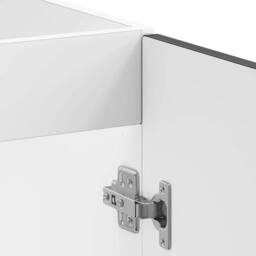 Berkfield Home Sink Base Cabinet Kalmar Black 80x46x81.5 cm Engineered Wood - thumbnail 9