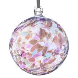 Sienna Glass Birthstone Ball June Pearl in Pale Pink - thumbnail 4