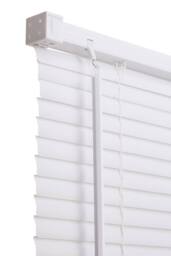 Living and Home White Adjustable PVC Venetian Blinds Light Control Privacy Shade - Size: 45 cm width x 150 cm drop - thumbnail 4
