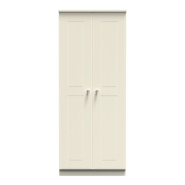 Ready Assembled 2 U Albert 2 Door Wardrobe (Ready Assembled) in Cream - image 1
