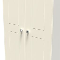 Ready Assembled 2 U Albert 2 Door Wardrobe (Ready Assembled) in Cream - thumbnail 4