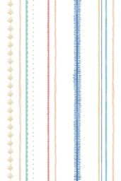 Hoopla Walls Textured Stripe 10m Matt Wallpaper in Blue - thumbnail 2