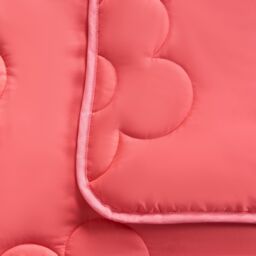 OHS Coverless Duvet 7.5 TOG Pillowcase Quilt Daisy Bedding Set, Coral - Size: Double - thumbnail 2