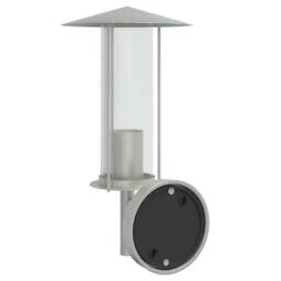 Berkfield Home Outdoor Wall Light Silver Stainless Steel - thumbnail 6
