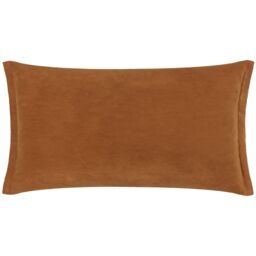 Yard Merton Velvet Cushion in Burnt Orange - Size: 55 cm x 55 cm - thumbnail 2